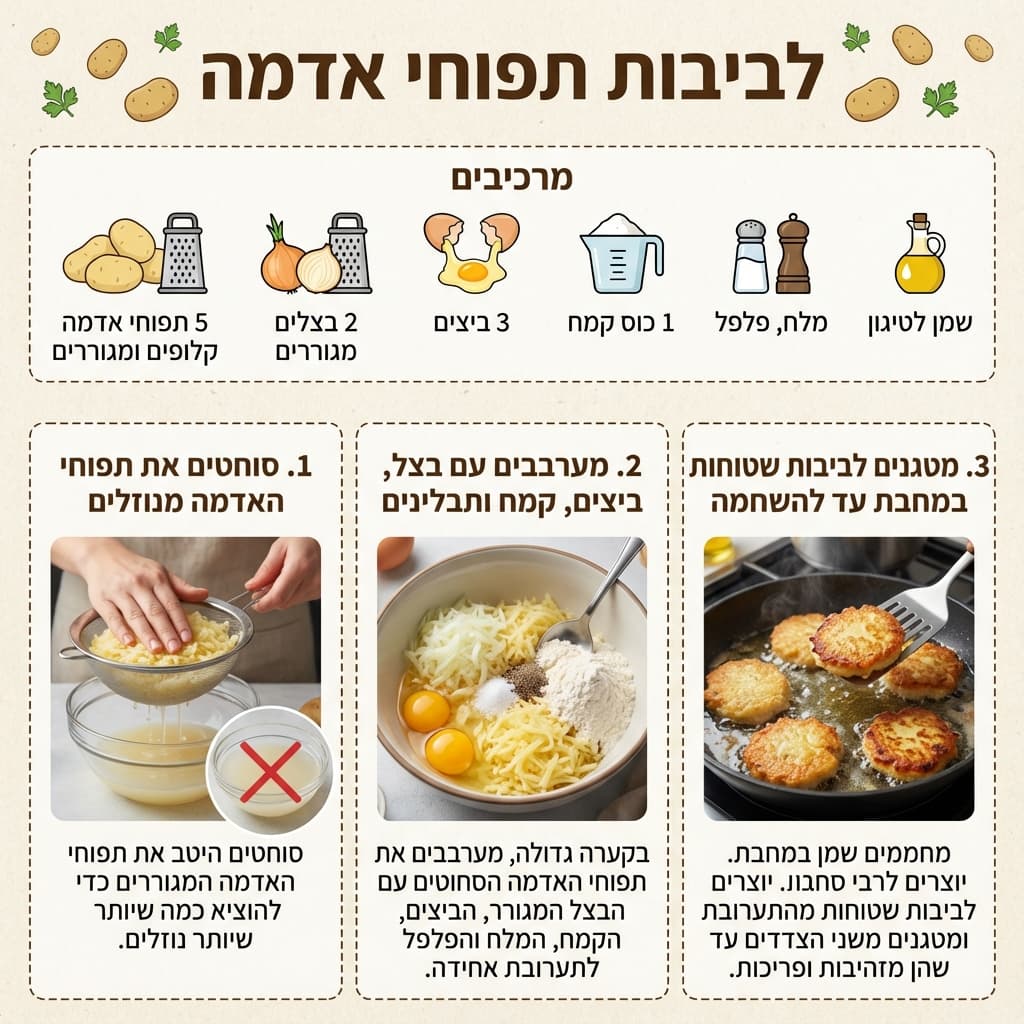 לביבות תפוחי אדמה