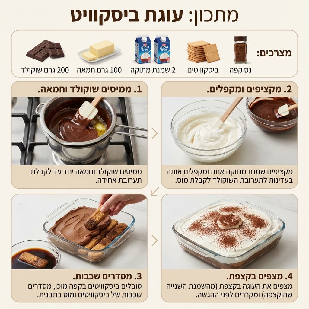 עוגת ביסקוויט